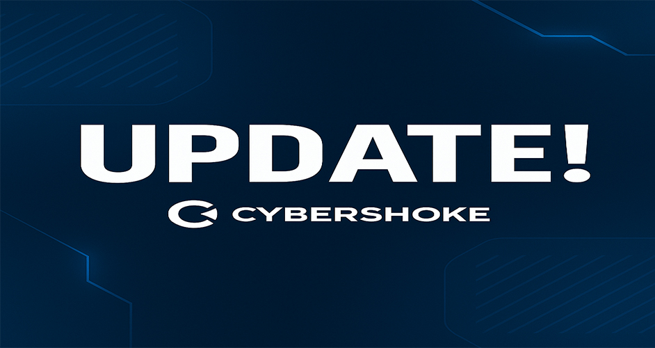 Новость об обновлении серверов проекта cybershoke